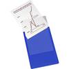 Magnet-Sichttasche aus Hart-PVC VE 10 Stk Format DIN A4 hoch blau. 86197449 861974 49