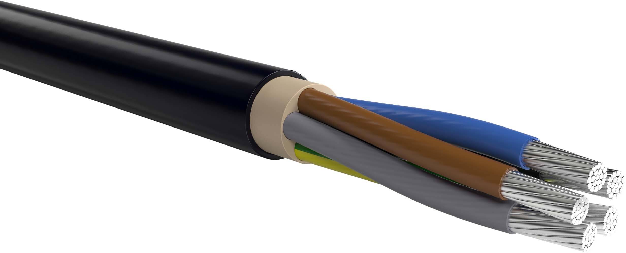 K+L NAYY-J 5x120 RM Eca S Alu-Erdkabel 120 mm², 49 mm, 735 mm-0