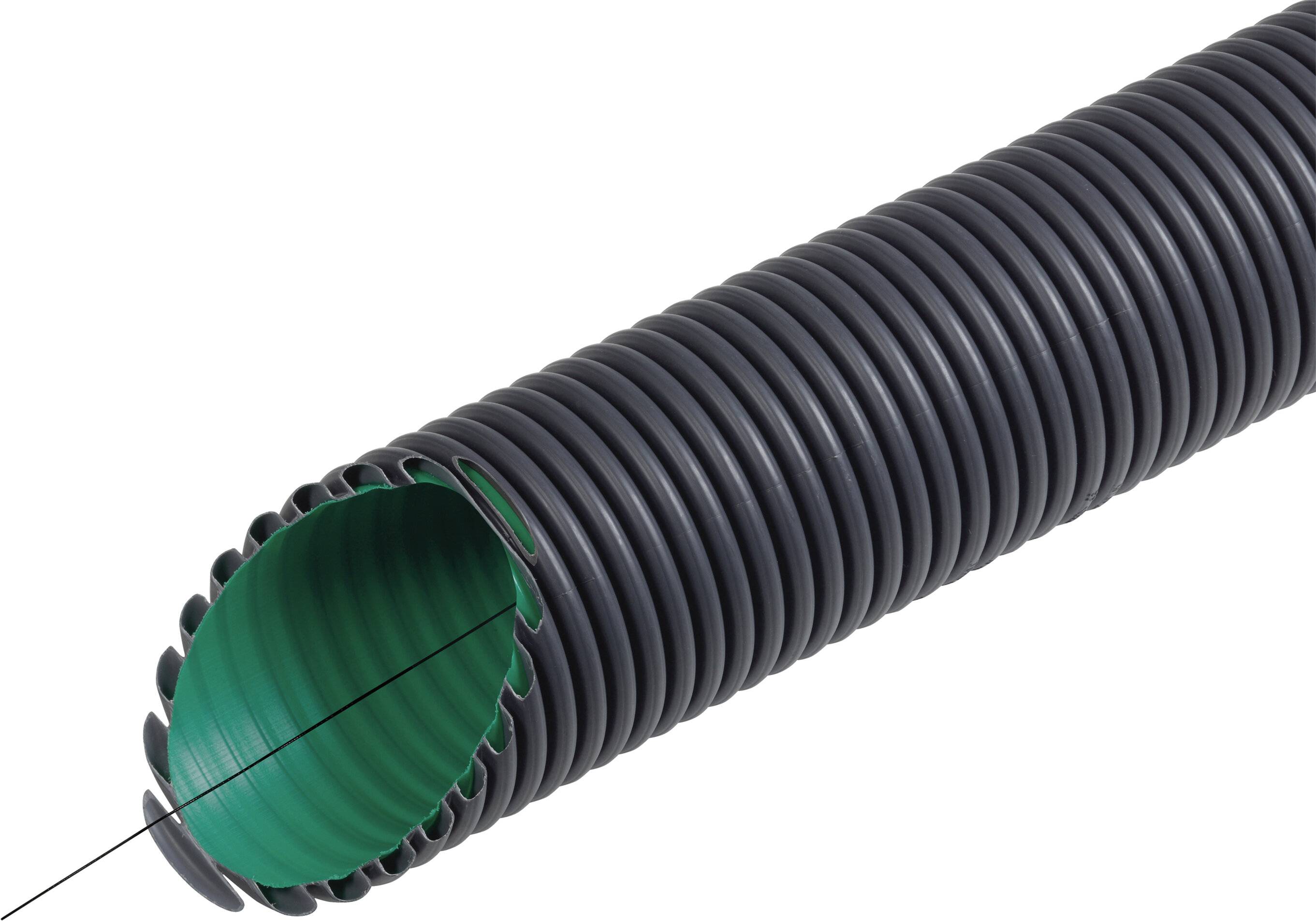 Kabelschutzrohr sw flex Ø32/40mm Kst KABUFLEX-R-PLUS40FLEXIBEL50M-RING-2