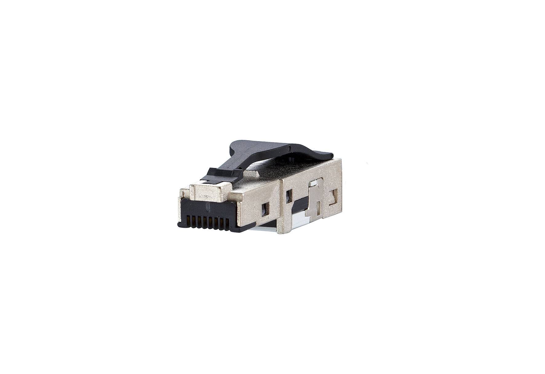 METZ CONNECT E-DAT RJ45 field plug short Cat.6 Class EA-2