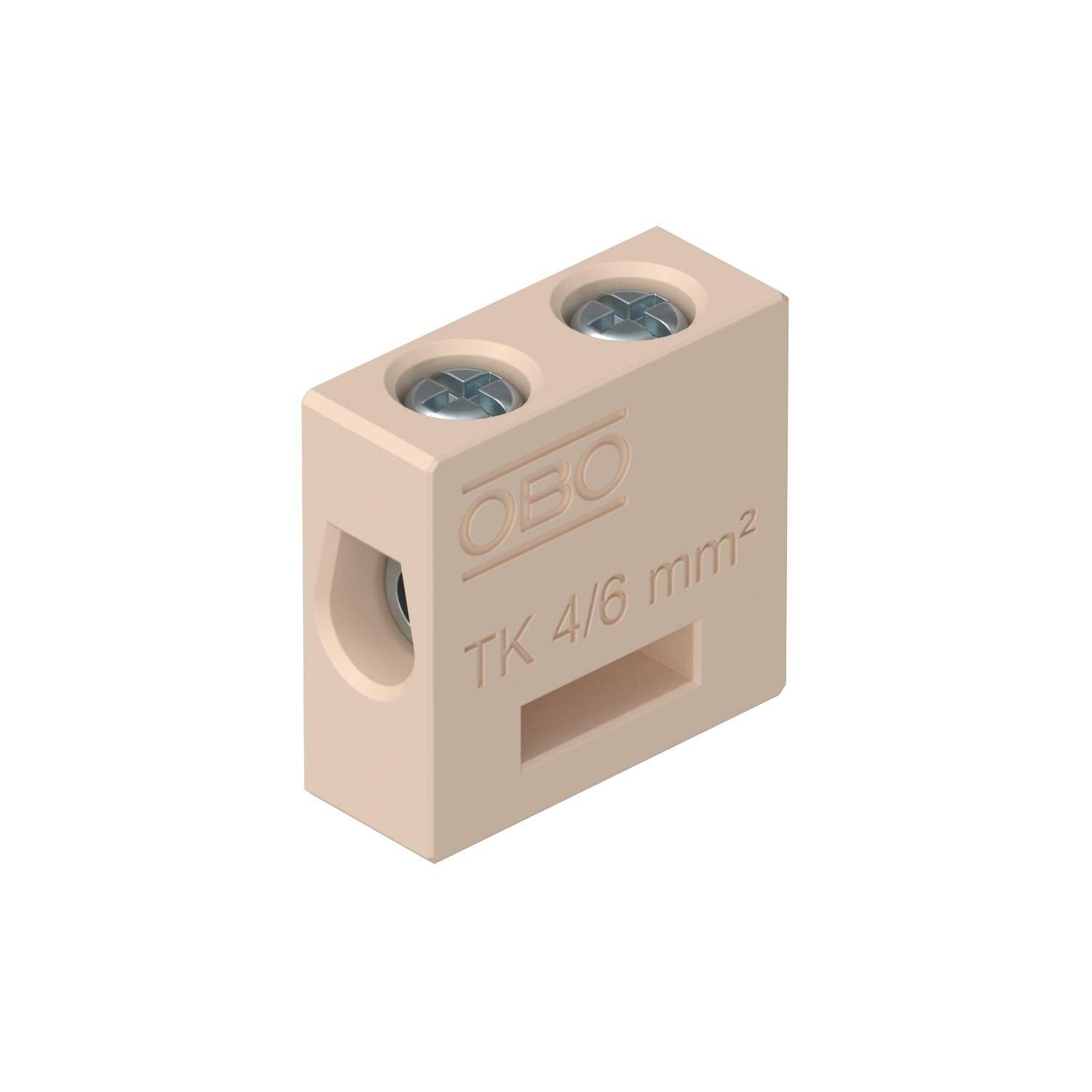 OBO Bettermann Vertr Keramikklemme für FireBox T TK 06 6 mm², 41 A, 250 V, °C, 21,5 mm