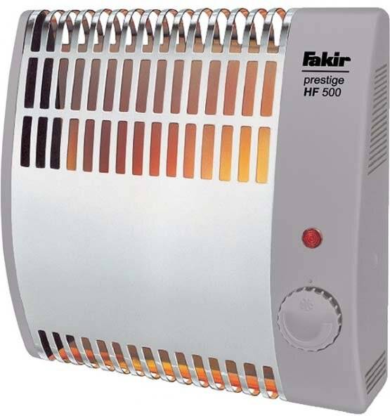 Fakir Prestige HF 500 - Heizelement - Wandbefestigung - grau/Stahl-1