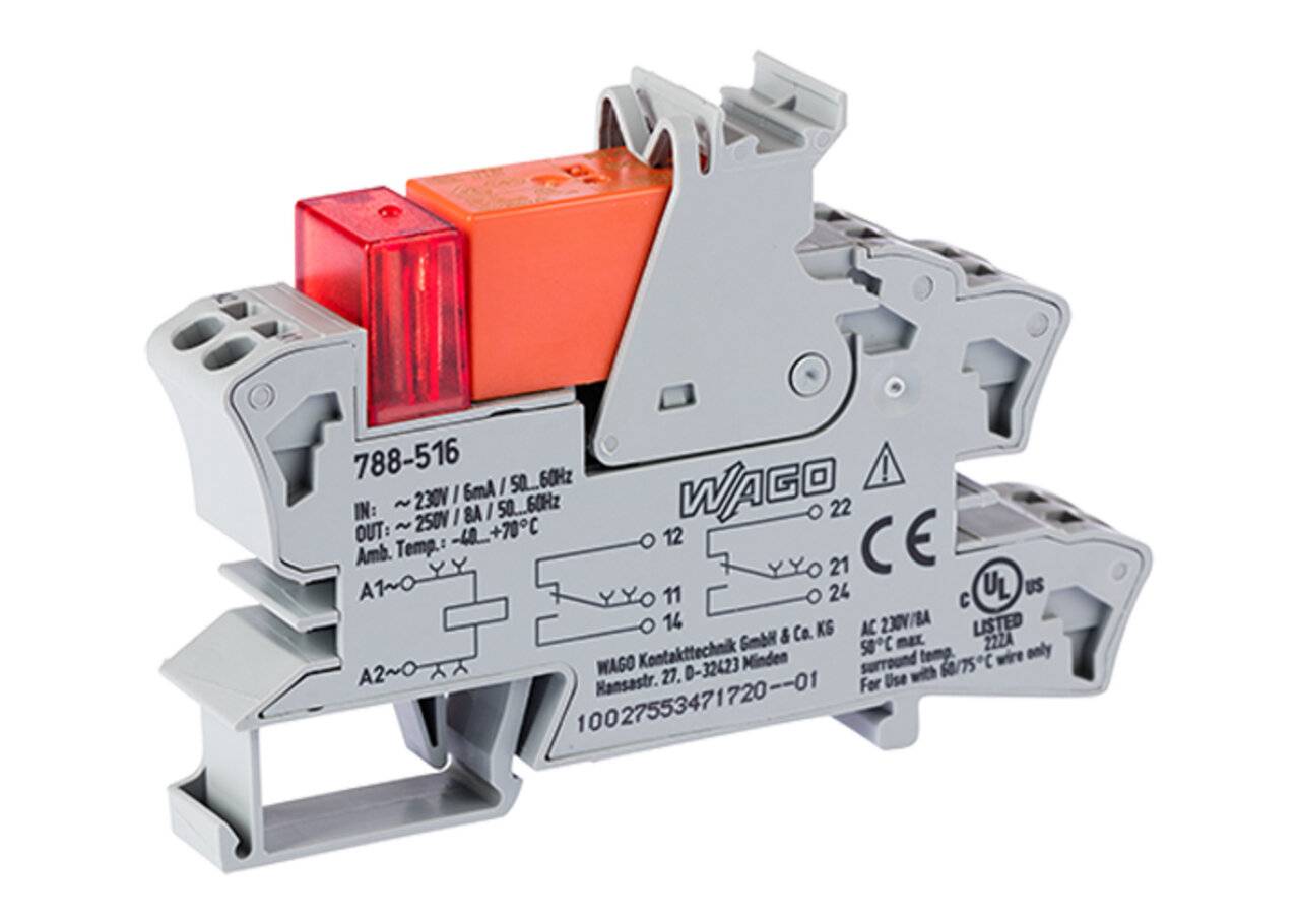 Wago Relaisbaustein 788-516 2W RT 230VAC-4