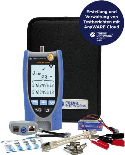 TREND Networks Verdrahtungstester VDV II Plus BT-1