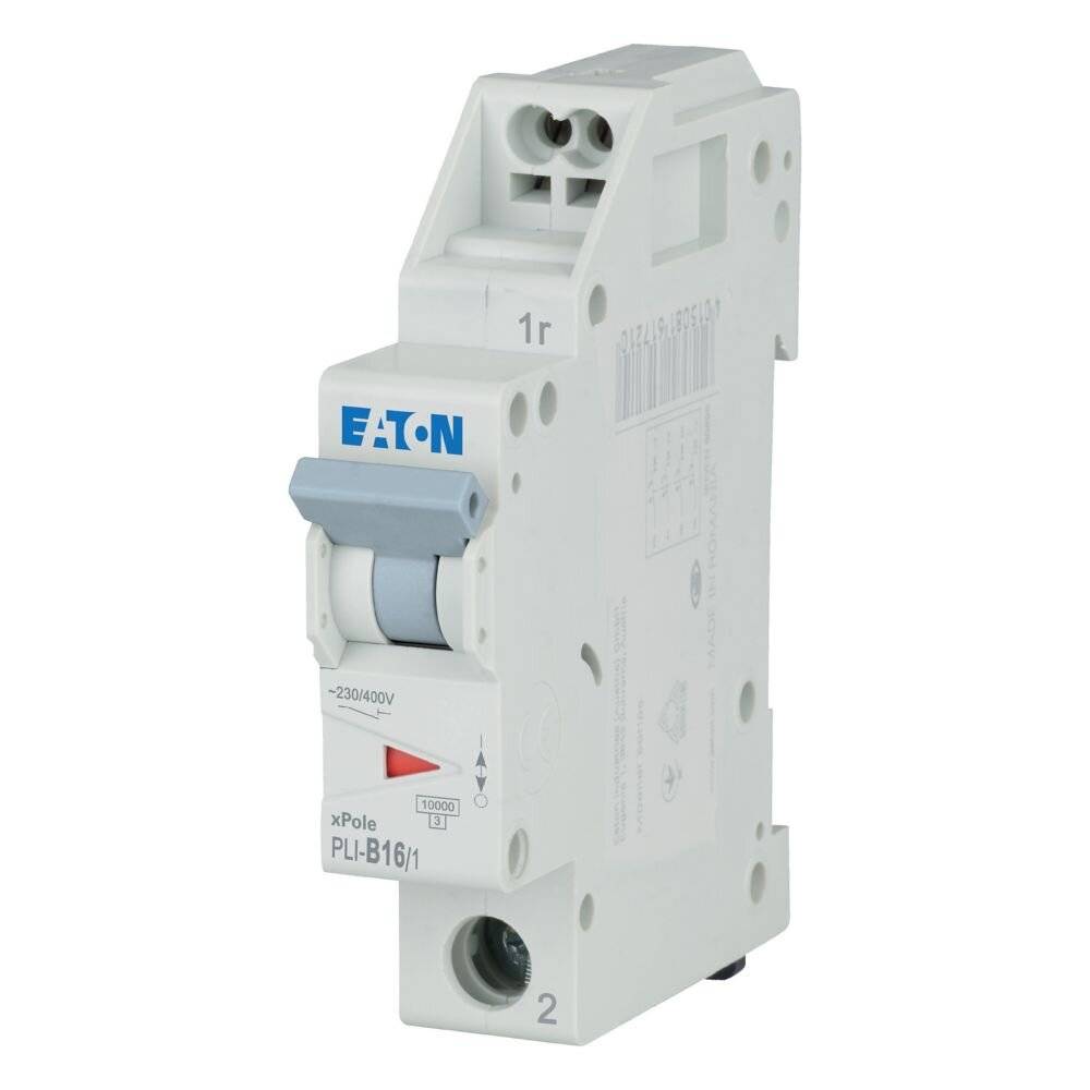 Eaton Leitungsschutzschalter PLI-B16/1-3