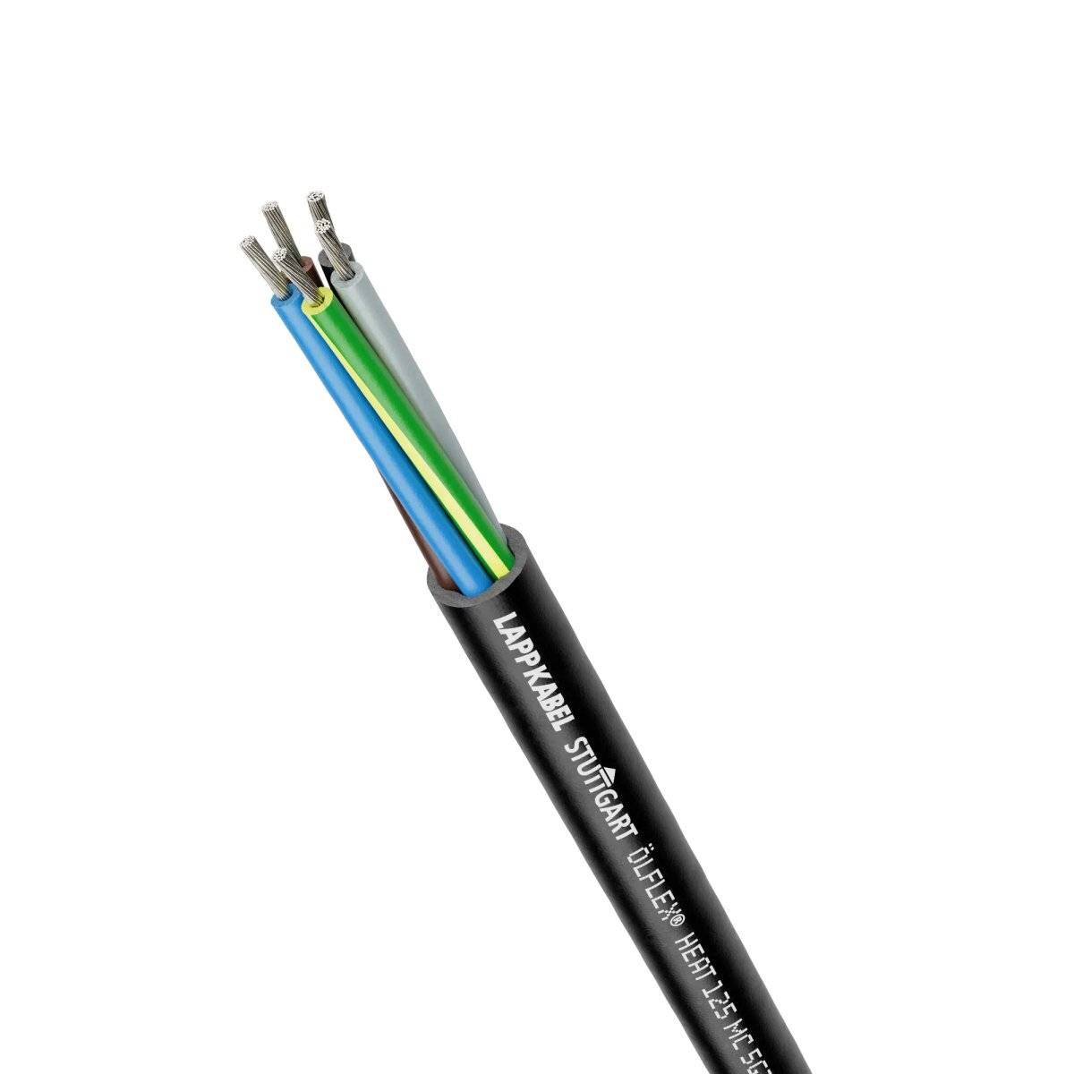 Lapp Kabel&Leitung ÖLFLEX HEAT 125 MC 300/500V 2X0,75 1024307/100 20 kcmil, 0,75 mm², 6,4 mm-0
