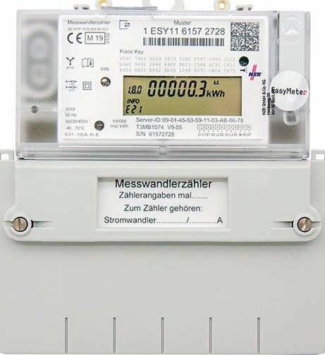 NZR Messwandlerzähler 63021206-2