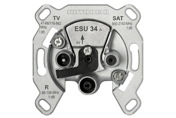 Kathrein Einkabel-Steckdose 3fach ESU 34-1