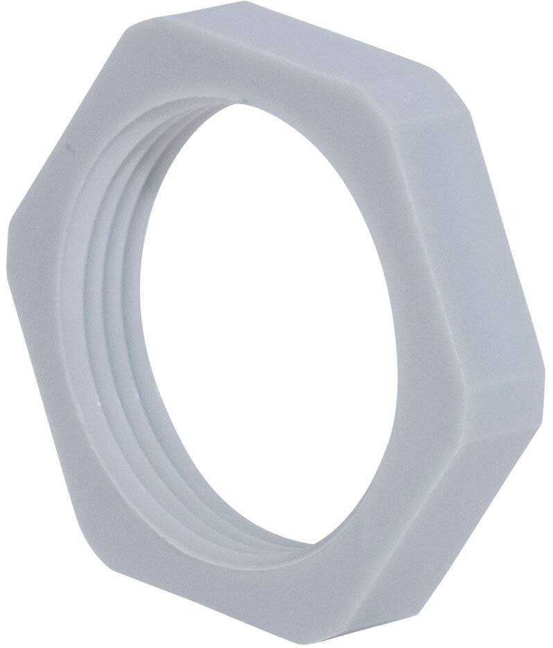 Plica Gegenmutter 6-kant M 25 KunststoffPolyamid lichtgrau GGM M25 PA 6 - Zubehö-3