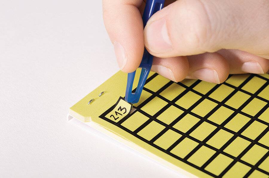 HellermannTyton Etiketten TAG121B-270-YE-2