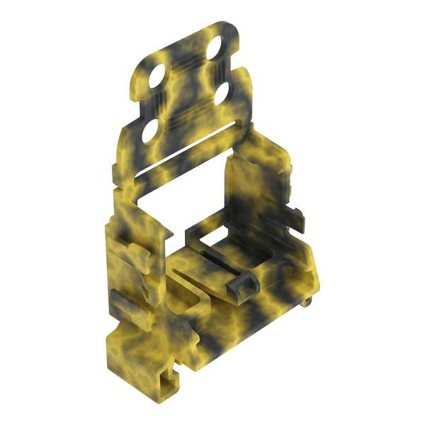 WAGO GmbH & Co. KG Befestigungsadapter 4qmm,dunkelgrau-gelb 221-549/000-053