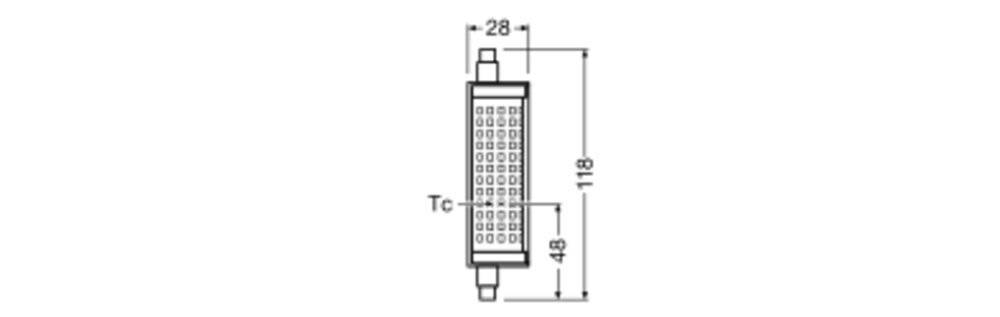 Symbolbild für PERFORMANCE Line - LED-Lampe - klar Finish - R7s - 18.2 W (Entsprechung 150 W)
