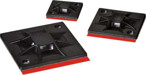 HellermannTyton Befestigungssockel schwarz QM30APTAPA66BK(10) 30 mm