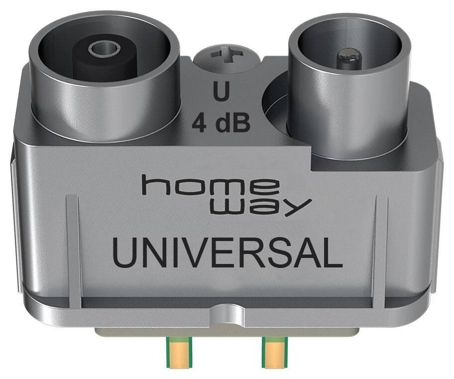 HomeWay GmbH E Modul SAT/BK/FM Einzelanschluss HW-ET2 HAXHSM-G0200-C002-1