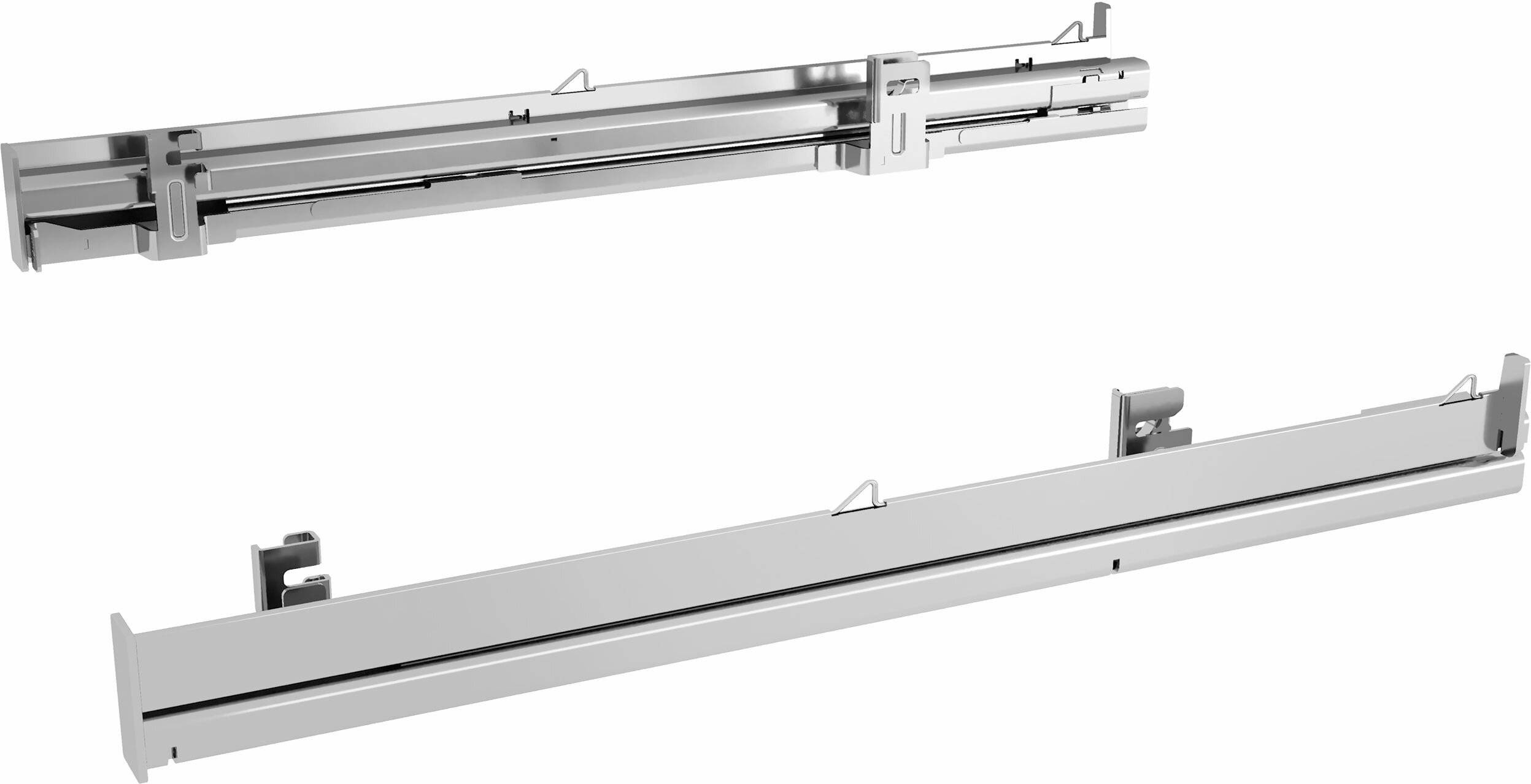 Bosch Clip-Vollauszug, Edelstahl, HEZ638000-2