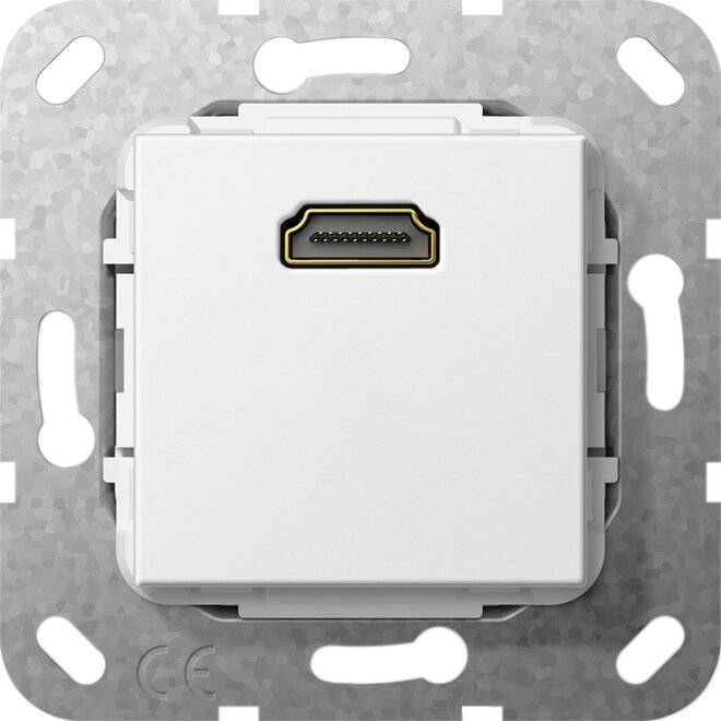 GIRA 567003, HDMI, Weiß-2