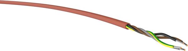 K+L SIHF-JB 4x2,5 Ri. 50 Silikonleitung 2,5 mm², 10,6 mm, 43 32 300 V