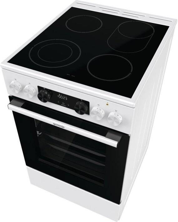 Gorenje Elektroherd Heißluft,70L GECS5C70WA-2