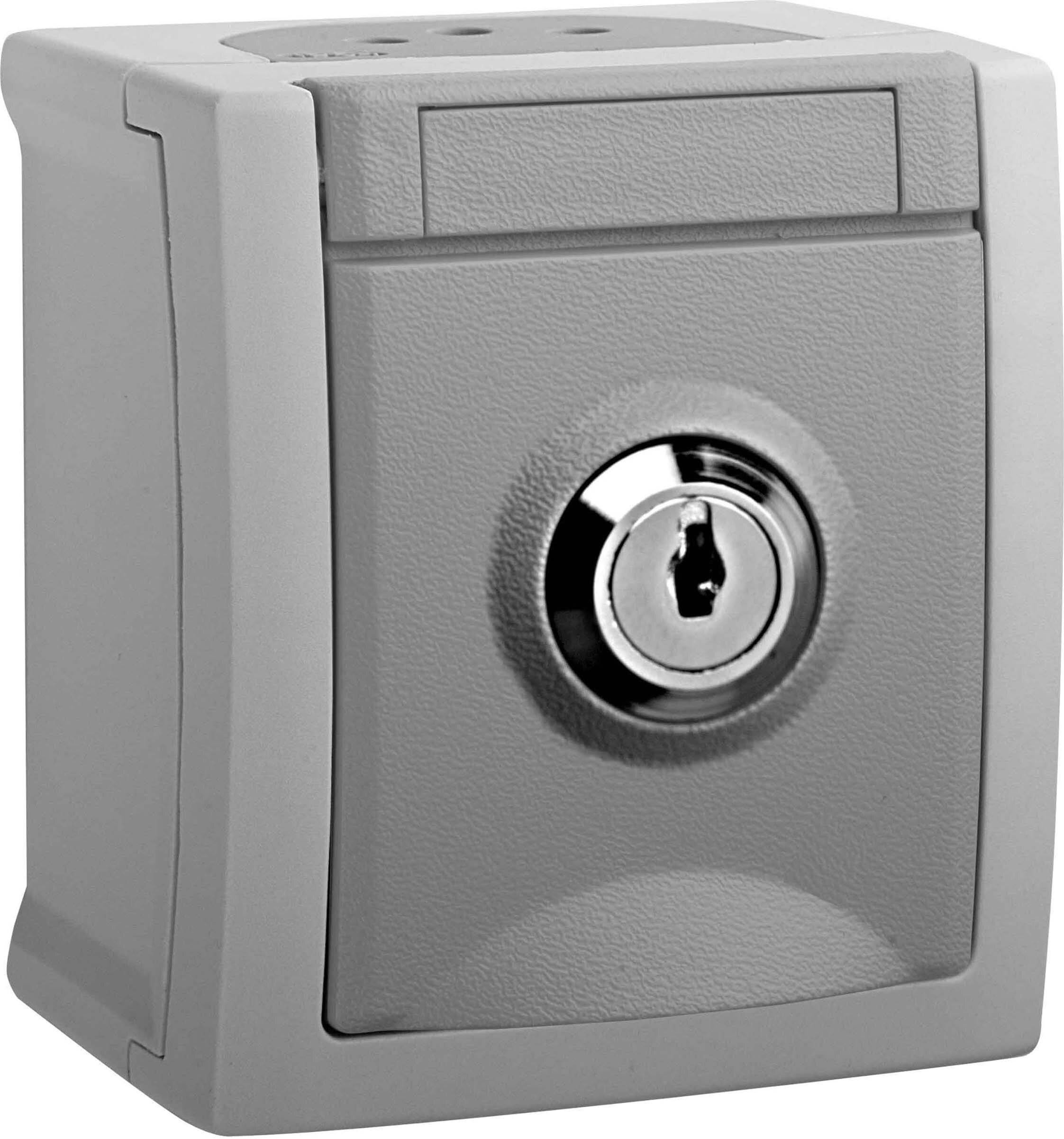 Viko Steckdose abschliessb. FR-AP IP54 90591042-DE Schließung Nr. 2-1