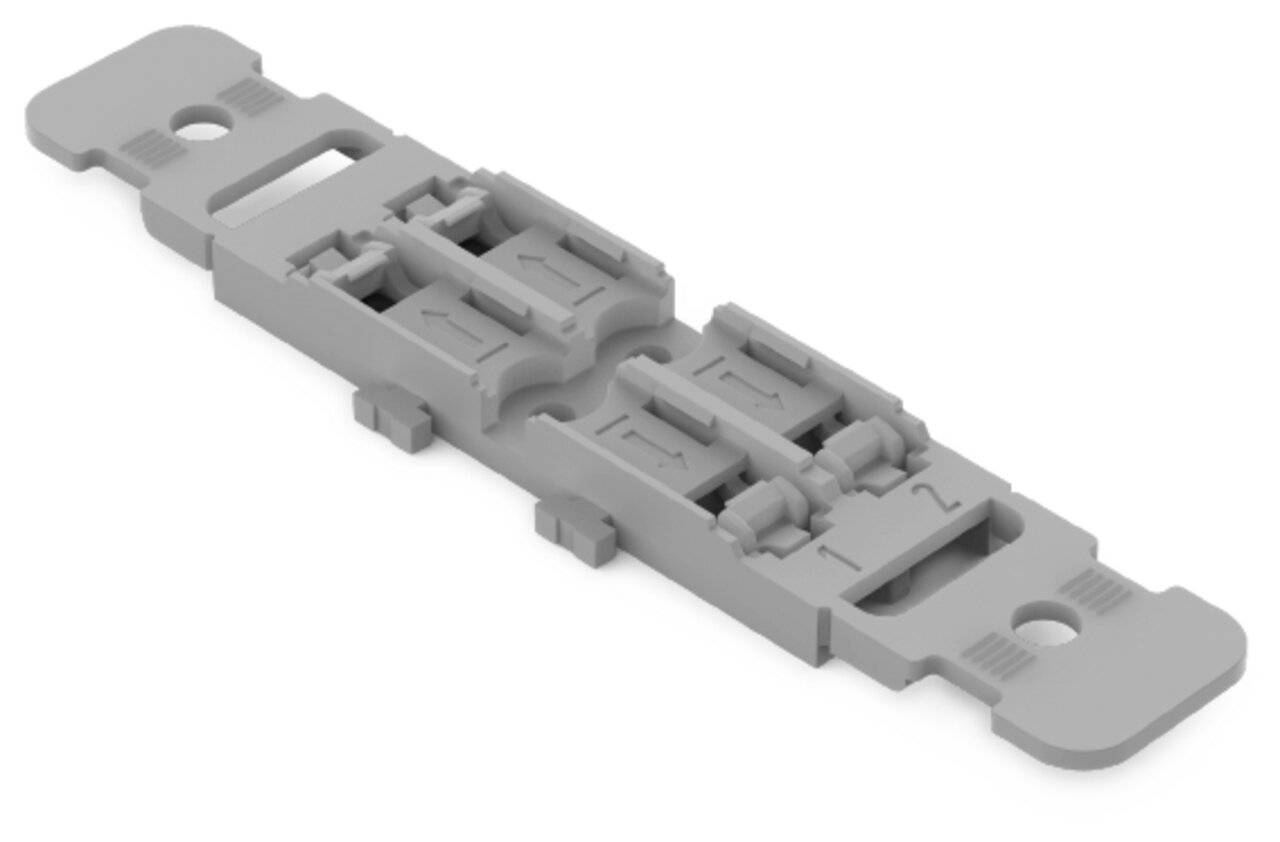 Befestigungsadapter 221-2502 Zugentlastung 2-fach-2