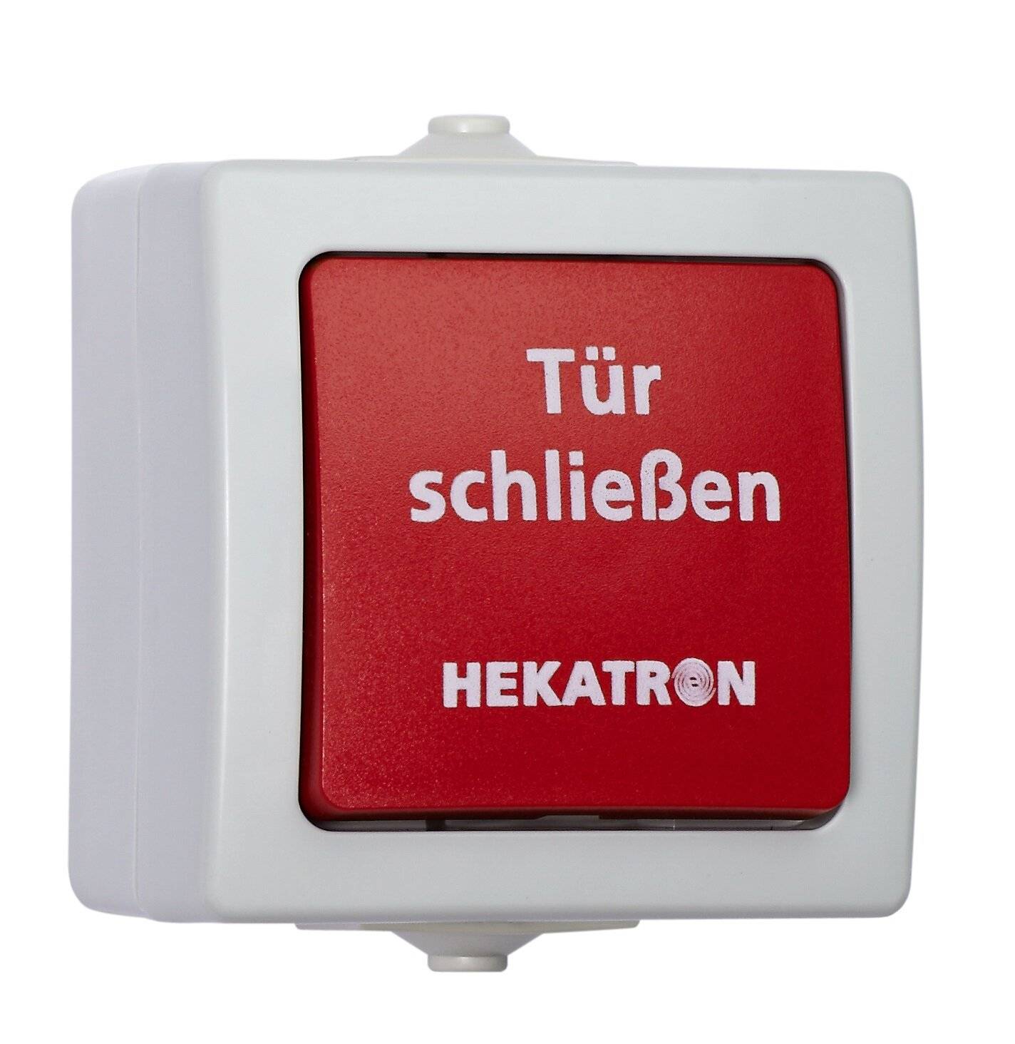 Hekatron Vertriebs Handauslösetaster f.AP-Montage, IP44 HAT 03 30 V, 1 A, 75 mm, 55 mm-0