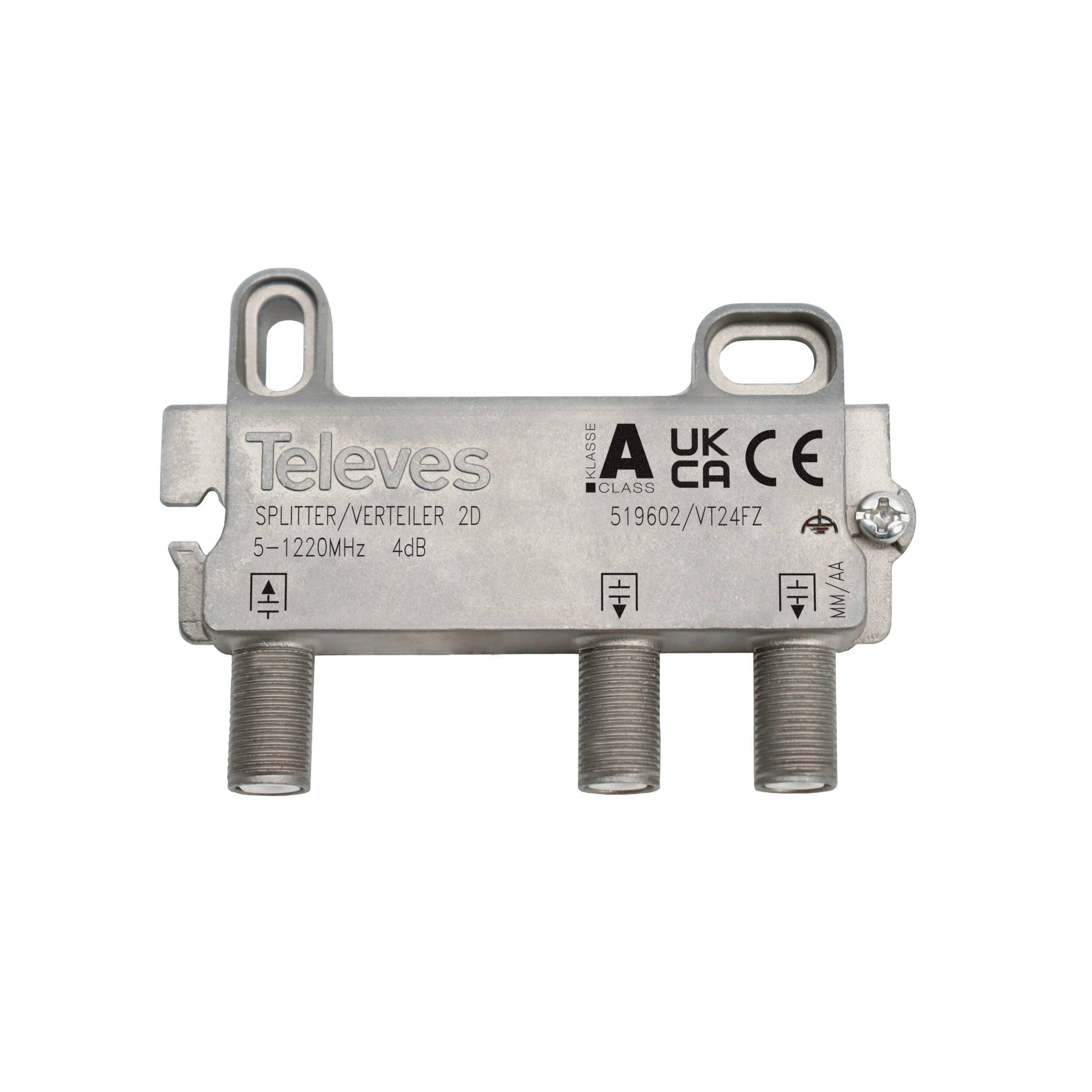 VT24FZ 2-fach Verteiler 5-1218MHz VD 4dB-1