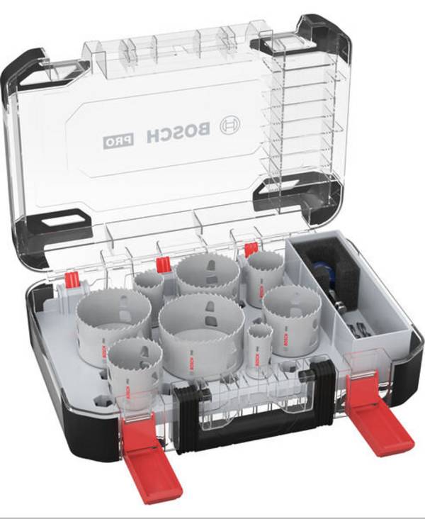 Bosch Power Tools Pro Lochsägen Set Multi Material 11tlg 2608594430VE(11)