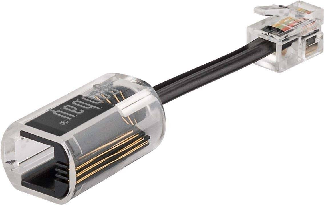 Goobay Kabelentzwirler RJ10 0,03m Telefonadapter 58856-0