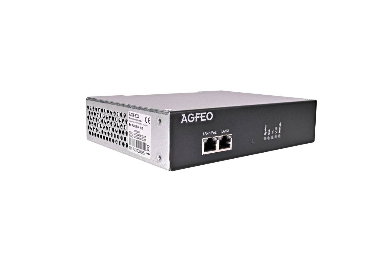 AGFEO Telefonanlage ES Pure-IP X IT (19" Gehäuse) - Telefonanlage - 800 g-3