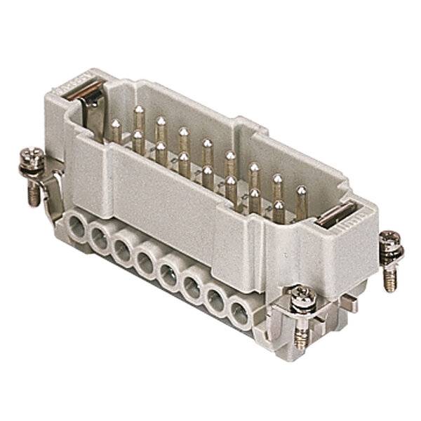 CNEM 16 T I.L.M.E. Ilme CNE Stifteinsatz (M) mit Drahtschutz Schraubanschluss, 16-polig+PE 500V, 16A - 1 Stück-1