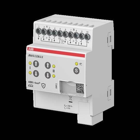 ABB Jal.Akt.,2f,Man.B. JRA/S2.230.2.2 2CDG110284R0011 Install.Baumaterial Schaltermat/Geb.Steu KNX-1