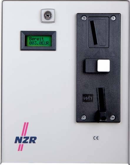 NZR Zeitmünzzähler 16A 230V ZMZ0215 Einwurf 0,50 Euro 71530171-2