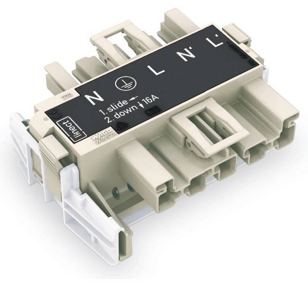 WAGO WINSTA MIDI Steckverbinder-System 3-5x4 mm² Linect-T-Steckverbinder Buchse - Stecker, 5 polig