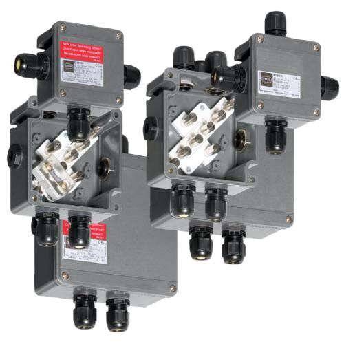 Stahl Abzweigdose EEx e 8118/121-807-2