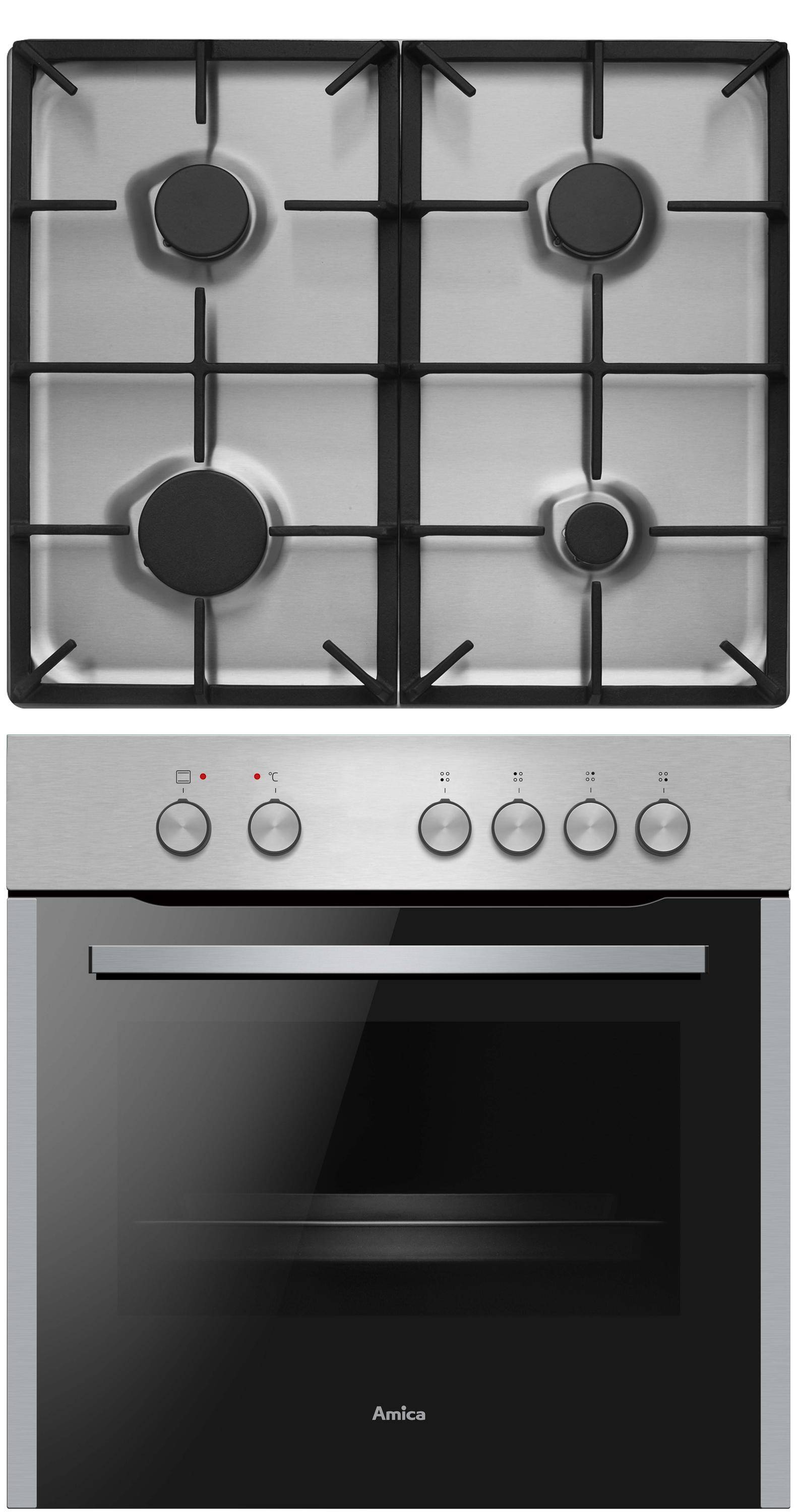 Amica EB-Gas-Herdset FineDesign,MF9 EHEG 933 101 E-2
