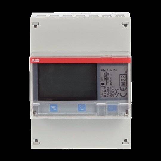 ABB Stotz S&J Messwandlerzähler B24 111-100 6 A, 0,721 W, 70 mm, 65 26,5 mm-0