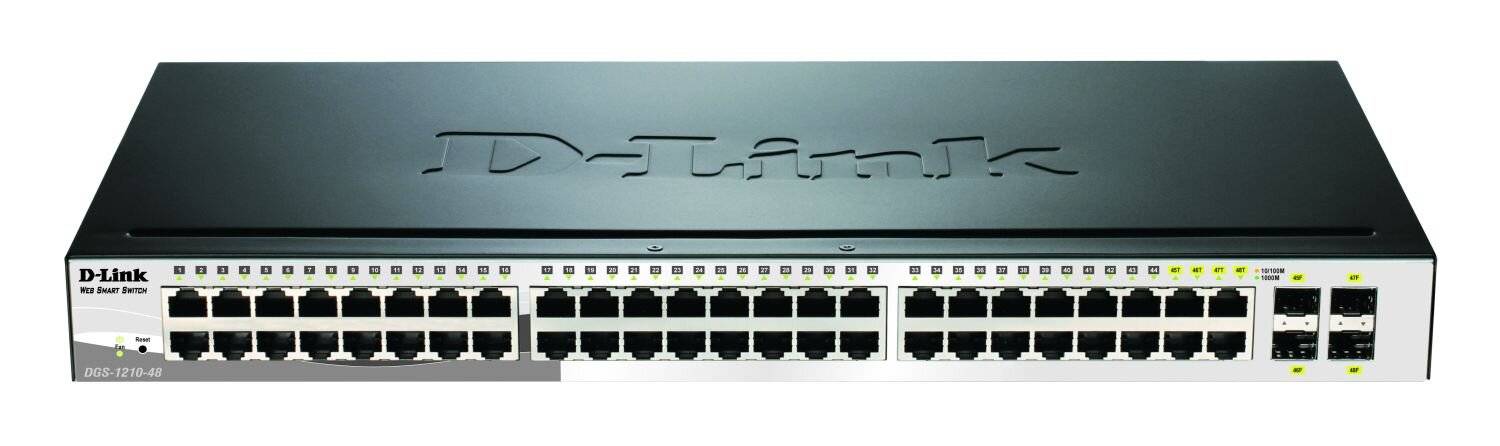 D-Link DGS-1210-48/E DGS-1210-48/E Netzwerk Switch 48 + 4 Port 96 GBit/s integrierte Firewall-3