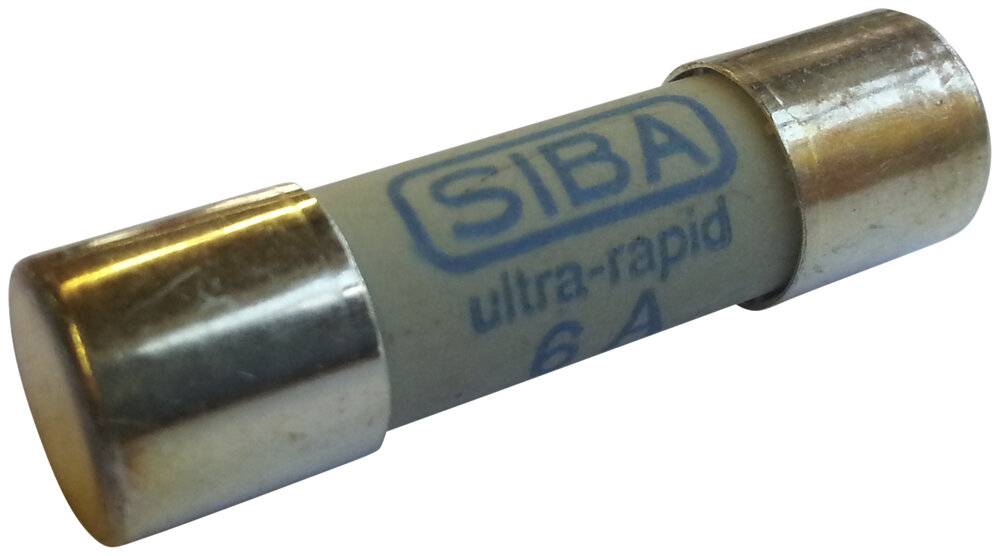 Siba Zylindrische Sicherung URZ 10A aR 600V10x38 6003305.10 10 A, 200 kA-0