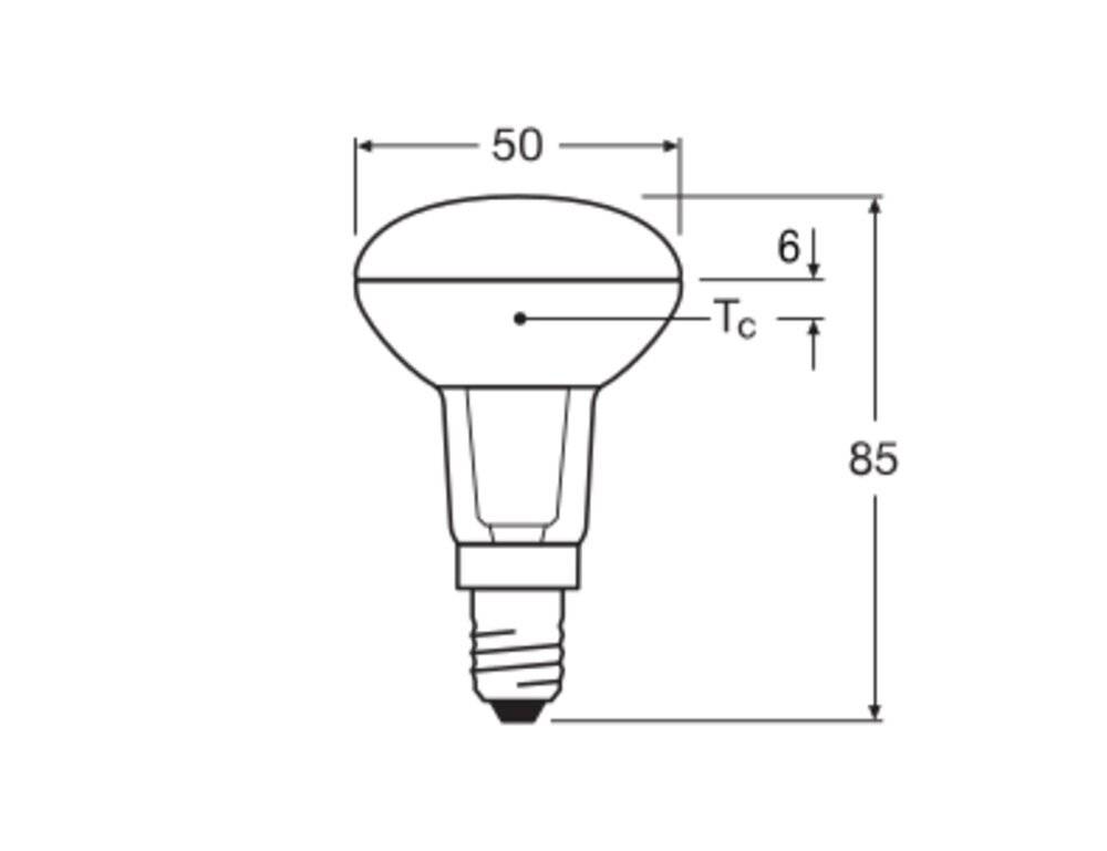 Preisbild für Ledvance Performance LED-Spot E14 R50 4.3W 350lm 36D - 827 Extra Warmweiß | Ersatz für 60W