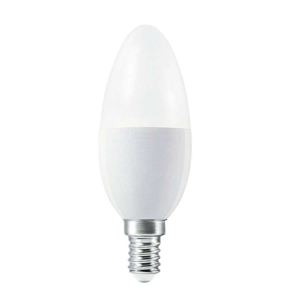 Symbolbild für Ledvance LED-Kerzenlampe E14 827, dim. LEDCLB40D4.9W827FR 220 V, 30 mA, 4,9 W, 470 lm, 95 lm/W