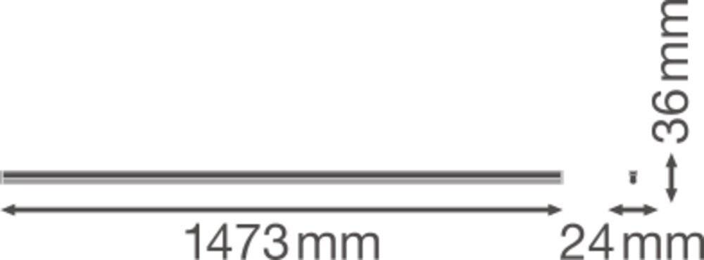 Symbolbild für Ledvance LED-Lichtleiste 3000K LNCOMPHO150025W3000K 0,12 mA, 50000 h, 25 W, 2500 lm, 100 lm/W