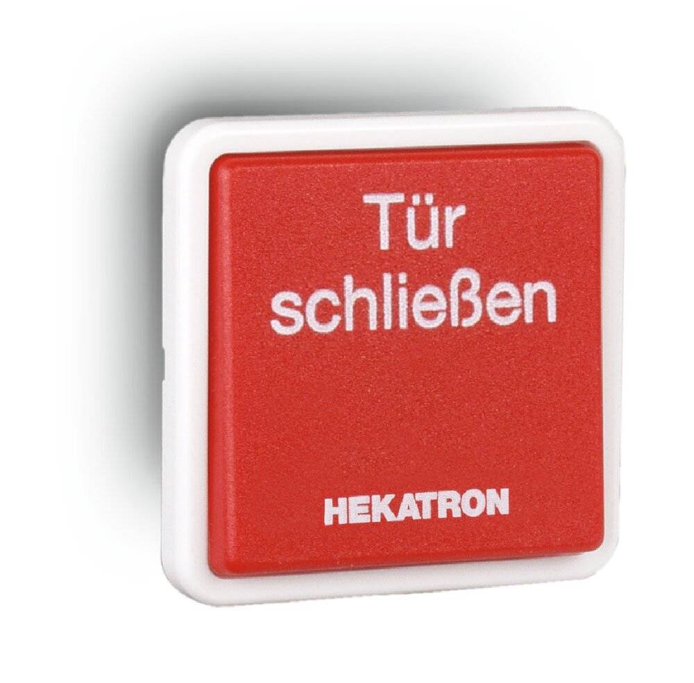 Hekatron Vertriebs Handauslösetaster für AP/UP-Montage HAT 02 30 V, 1 A, 81 mm, 49,5 mm-0
