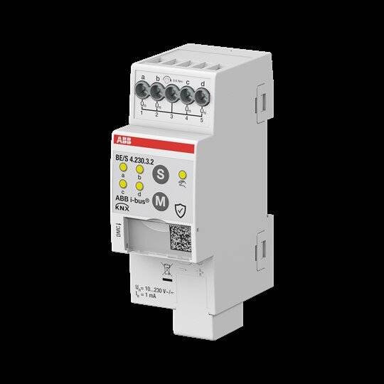 ABB - BE/S4.230.3.2 Binäreingang 4f 10-230 V manuelle Bedienung-1