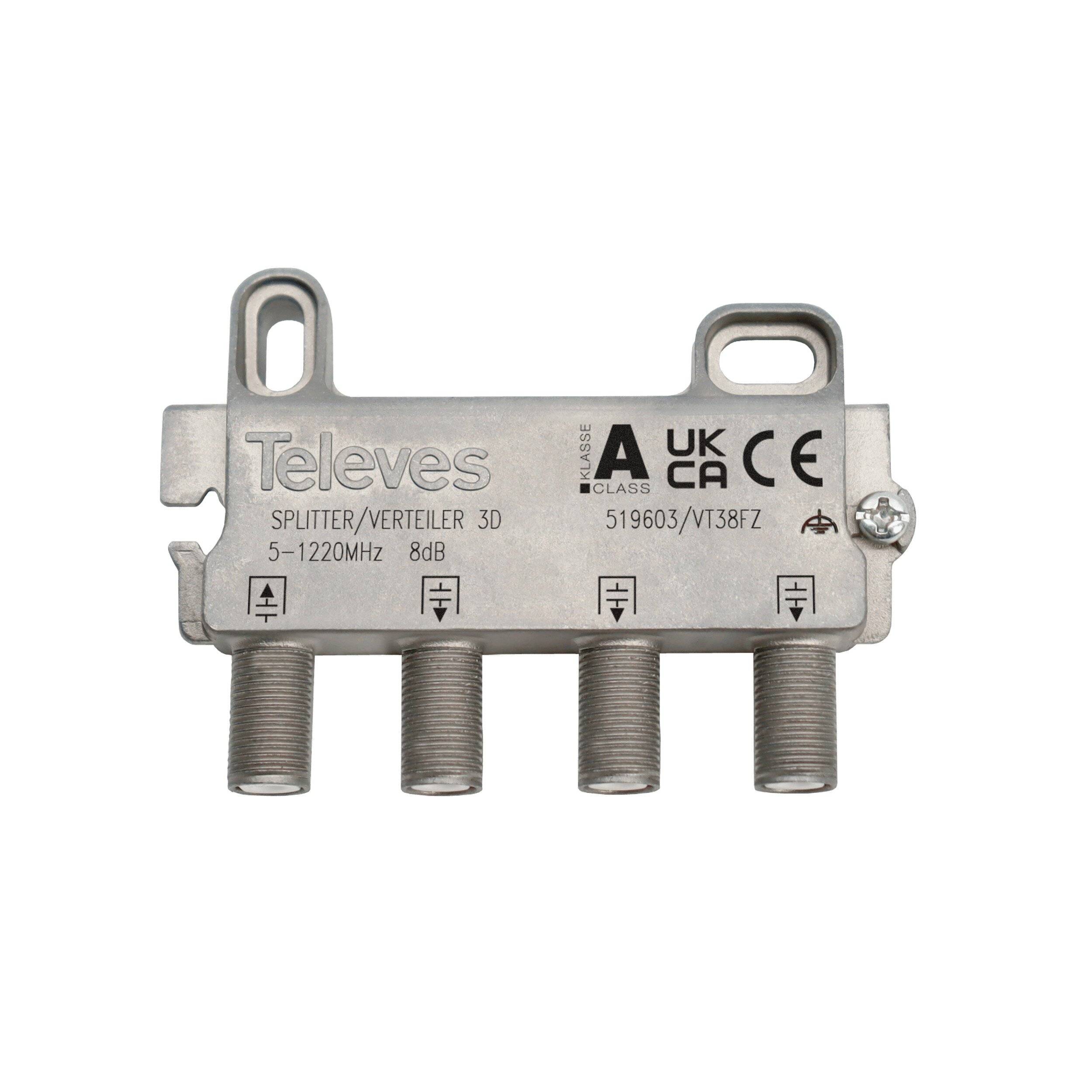 VT38FZ 3-fach Verteiler 5-1218MHz VD 8dB-1