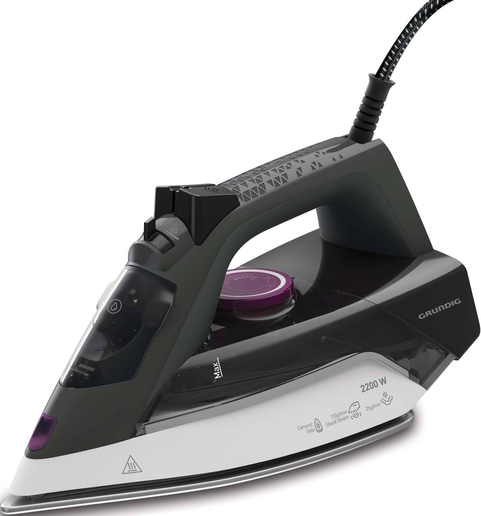 Grundig Dampfbügeleisen SI 4850 gr/ws/lila-3