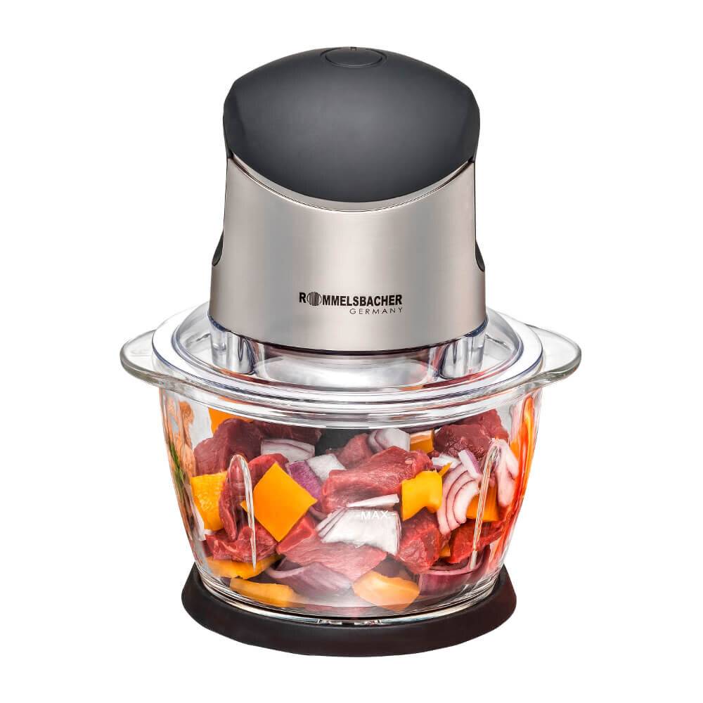 Rommelsbacher MZ 400, 1 l, Schwarz, Edelstahl, Glas, Edelstahl, CE, 400 W-5
