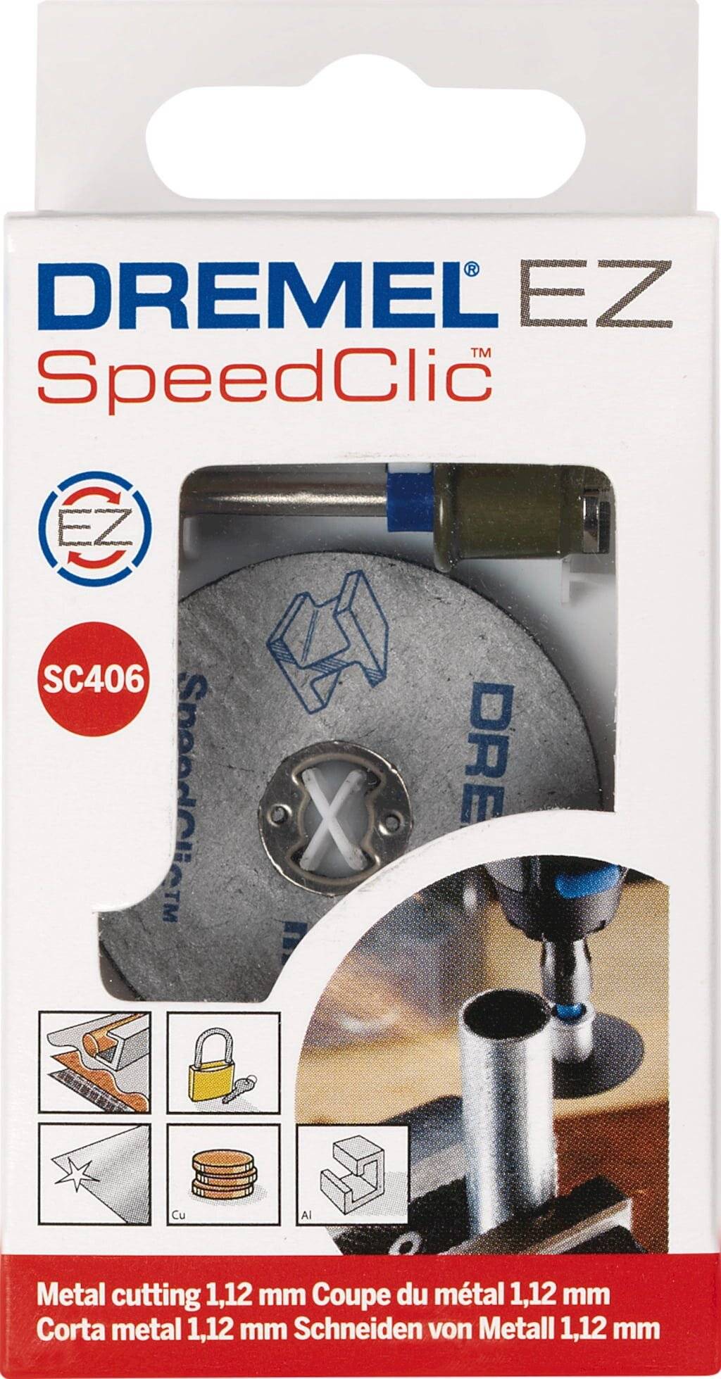 Dremel EZ SpeedClic Starter Set SC406 - Schneidscheibe-3