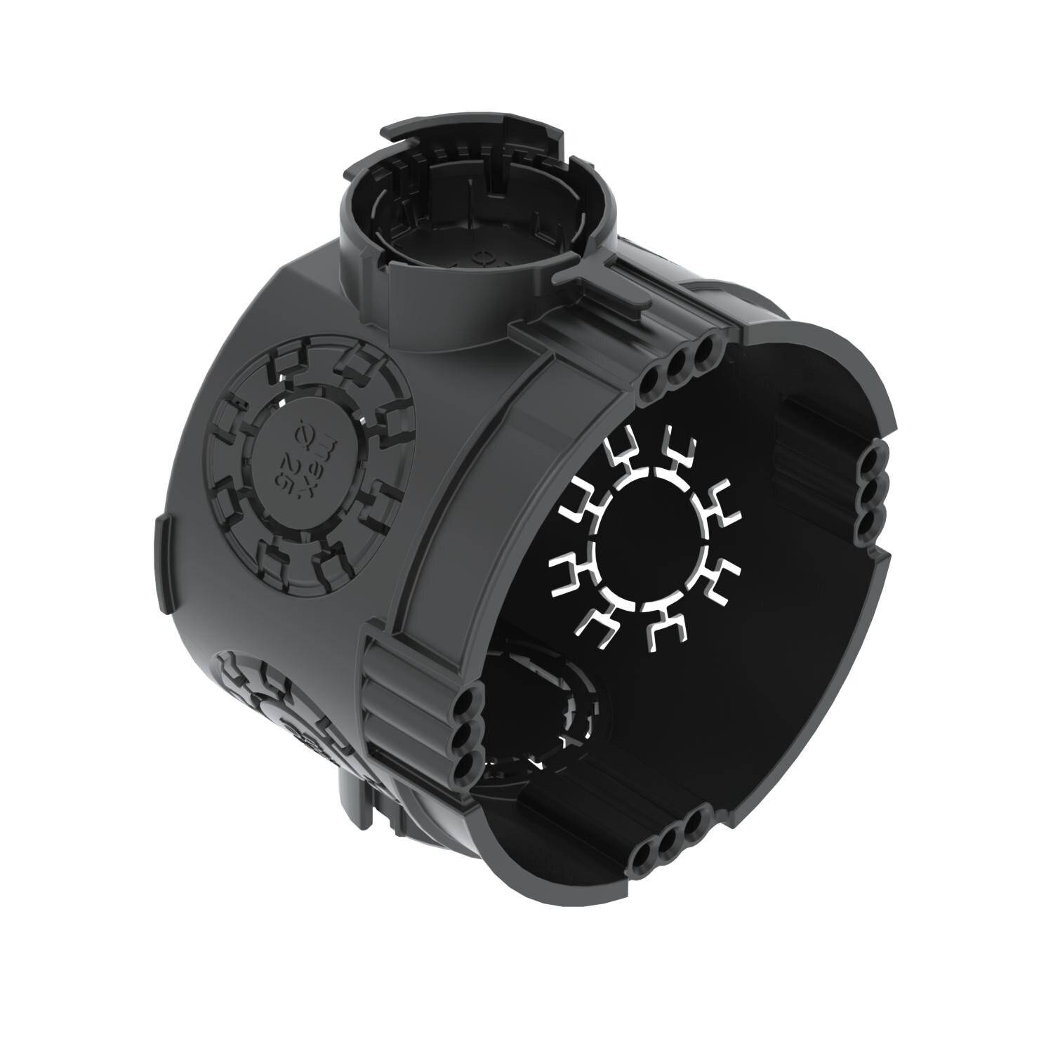 OBO - UG 46 UP Gerätedose O60mm H46mmtiefschwarz 2003700-1