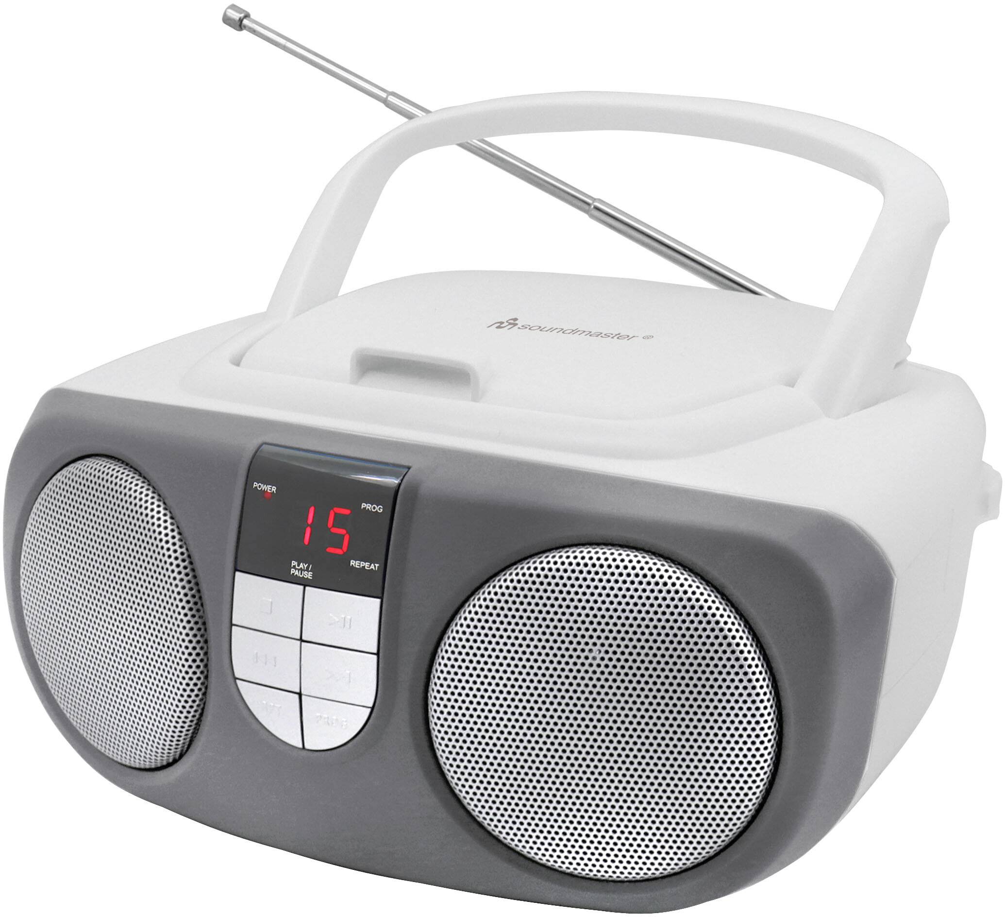 SOUNDMASTER - SCD1400WE Tragbarer CD-Player-1