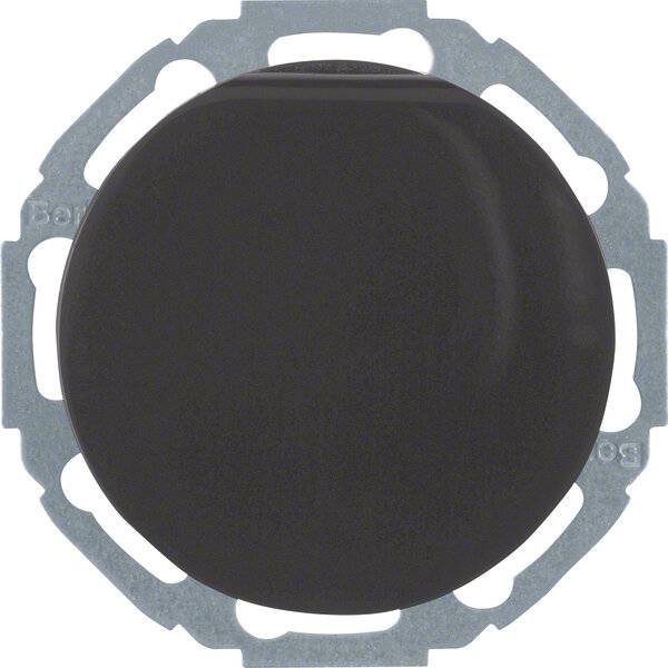 Berker Schutzkontakt-Steckdose 47442045 schwarz glänzend-2